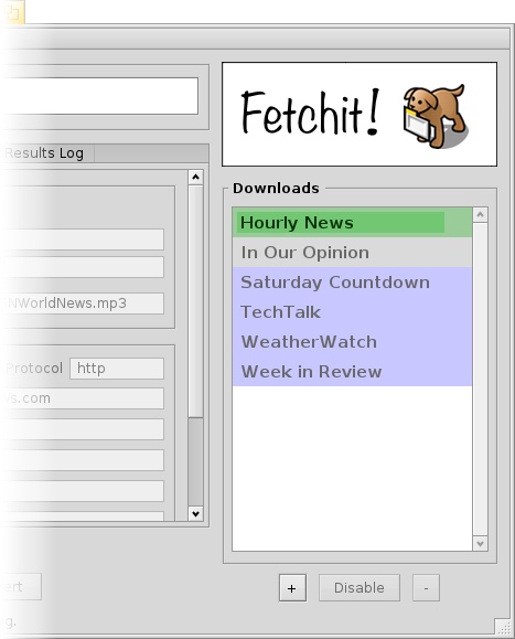 Fetchit radio downloader