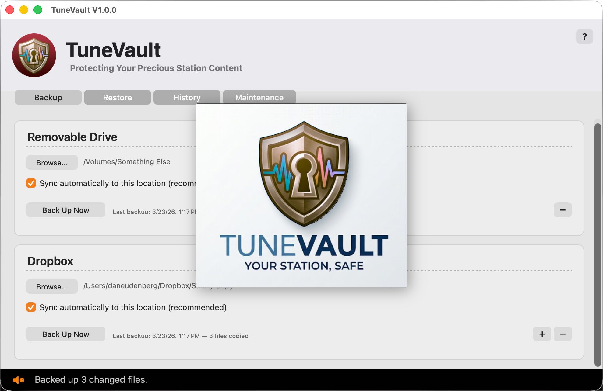 TuneVault